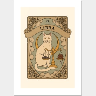 Libra - Cats Astrology Posters and Art